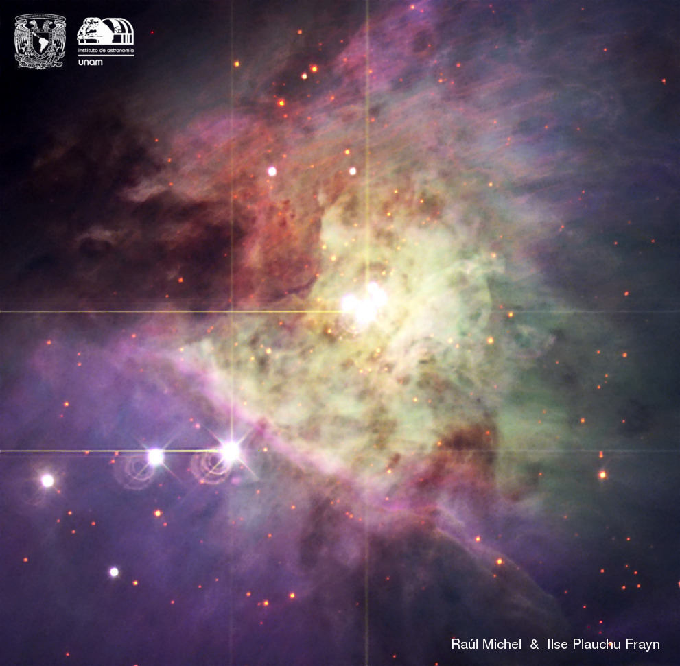 Messier 42 Trapecio UVI