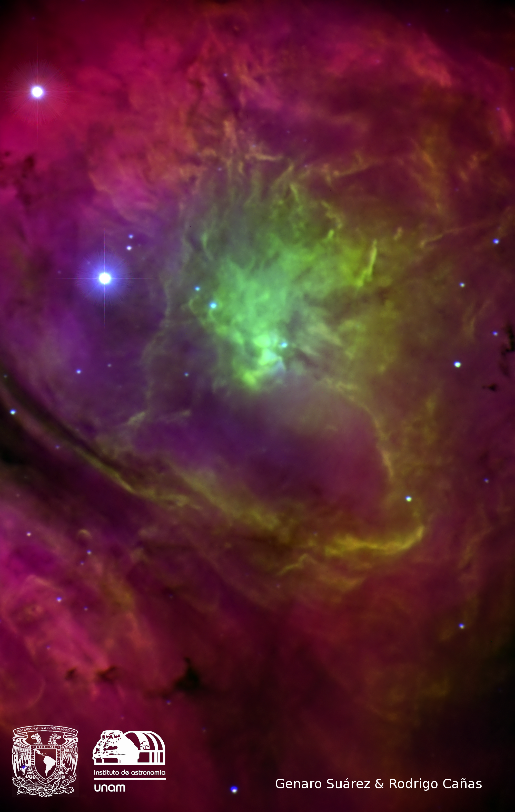 Messier 8 HaNO