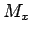 $M_x$